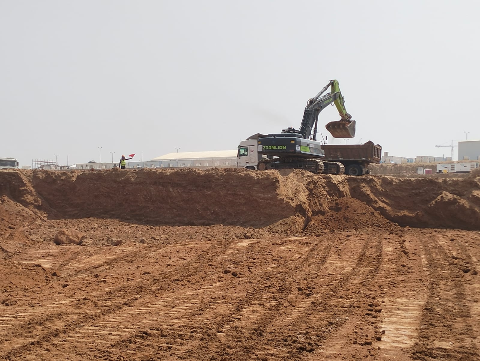 Roshan Al Arous Canal Excavation Work